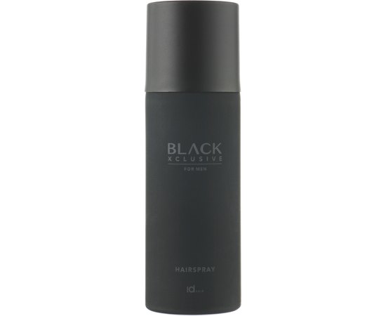 Спрей для укладки сильной фиксации id Hair Black Xcls Hairspray, 200 ml
