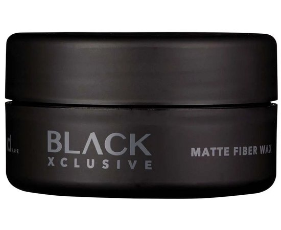 Матовый волоконный воск для стайлинга id Hair Black Xcls Matte Fiber Wax, 100 ml
