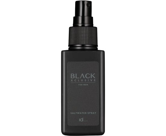 Сольовий текстуруючий спрей id Hair Black Xcls Saltwater Spray, 100 ml, фото 