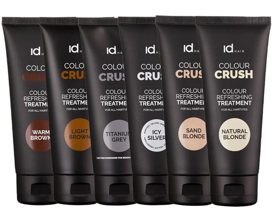 Тонуюча маска для оновлення кольору id Hair Colour Crush Treatment, 100 ml, фото 