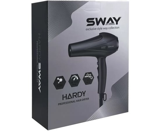 Профессиональный фен Sway Hardy 115 6004, 2400 W, изображение 8
