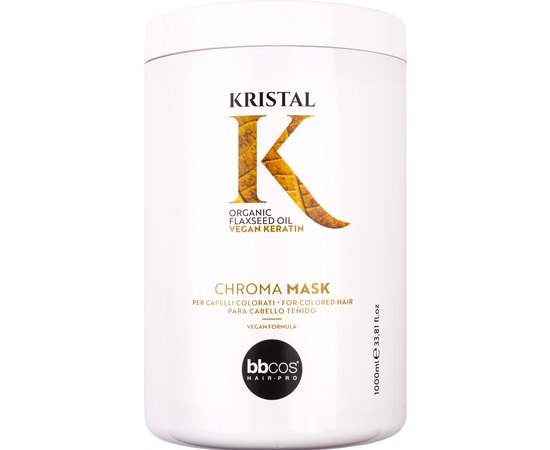 Маска для фарбованого волосся BBcos Kristal Chroma Mask, изображение 2