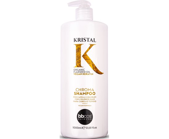 Шампунь для окрашенных волос BBcos Kristal Chroma Shampoo, изображение 2
