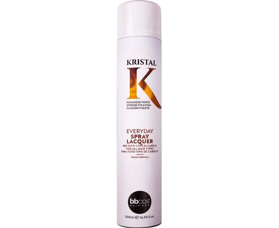 Спрей-лак для волос BBcos Kristal Everyday Spray Laquer, 500 ml