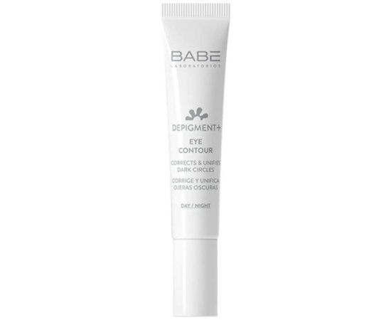 Крем для кожи вокруг глаз против темных кругов и пигментации Babe Laboratorios Depigment+ Eye Contour, 15 ml