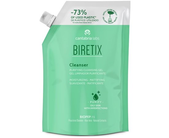 Cantabria Biretix Cleanser-Purifying Cleansing Gel Очищуючий гель, фото _ab__is.image_number.default
