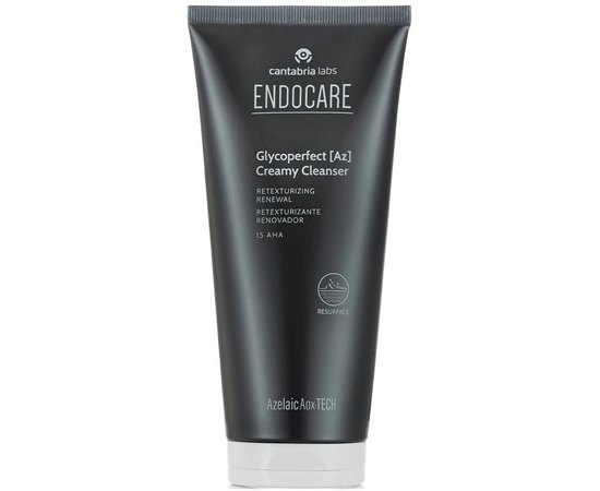 Мягкий очищающий крем-гель с гликолевой кислотой Cantabria Endocare Glycoperfect Creamy Cleanser, 150 ml