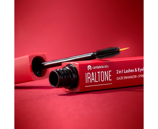 Сыворотка-бустер для роста, густоты и укрепления ресниц и бровей Cantabria Iraltone 2 in 1 Lashes & Eyebrows Serum Booster, 10 ml, изображение 3