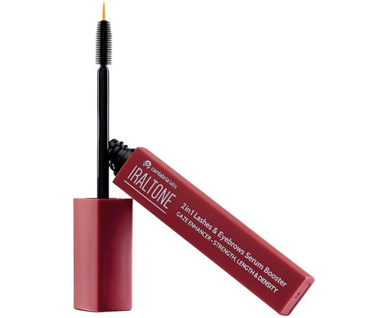 Сыворотка-бустер для роста, густоты и укрепления ресниц и бровей Cantabria Iraltone 2 in 1 Lashes & Eyebrows Serum Booster, 10 ml, изображение 2