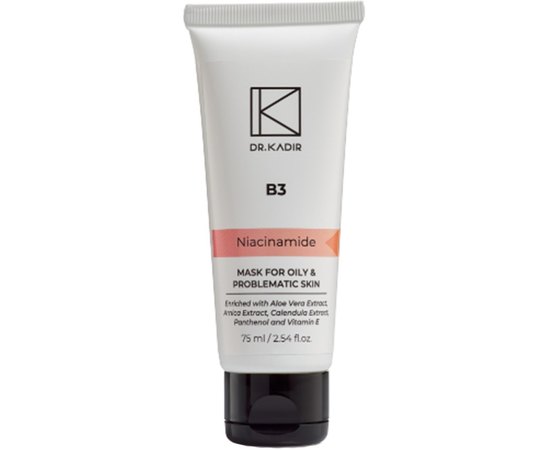 Лечебная маска для жирной и проблемной кожи Dr. Kadir B3 Mask For Oily And Problematic Skin, 75 ml