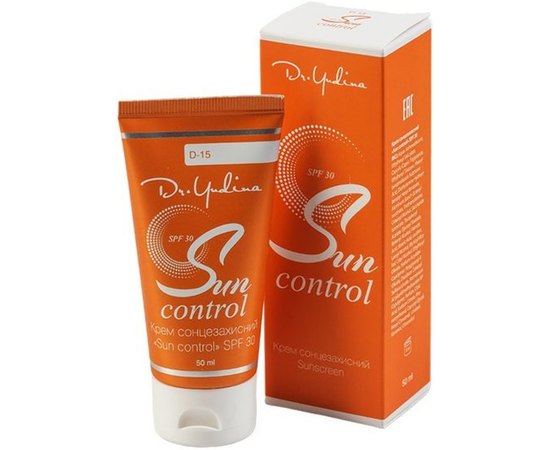 Крем сонцезахисний Sun Control SPF 30 Dr. Yudina, 50 ml, фото 
