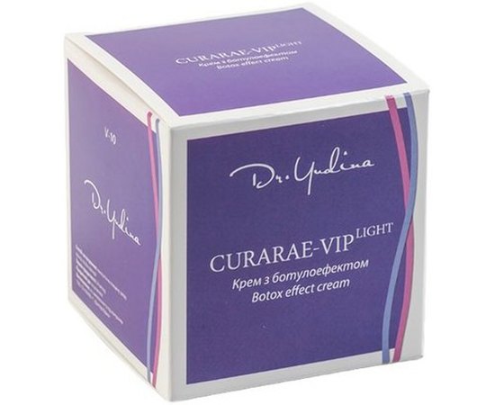 Крем с ботулоэффектом Dr.Yudina Curare Vip Light, 50 ml