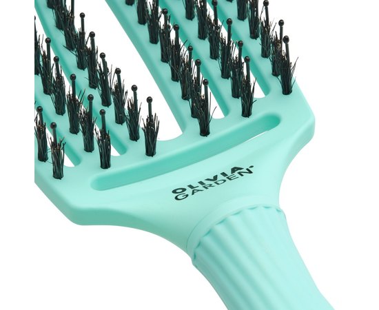 Щетка для волос Olivia Garden Finger Brush Combo Medium Mint, изображение 5