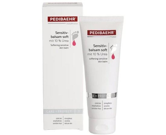 Бальзам с 10%-ной мочевиной PediBaehr Sensitive Balm Soft, изображение 2