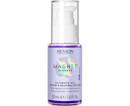 Олія для відновлення для блонду Revlon Professional Magnet Ultimate Oil, 50 ml, фото 