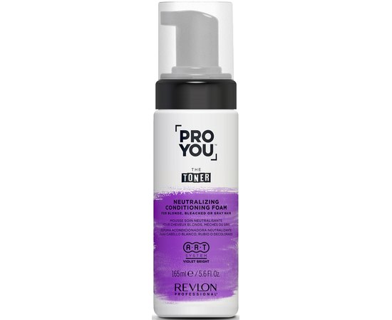 Пенка для блондированных волос Revlon Professional ProYou The Toner Foam, 165 ml