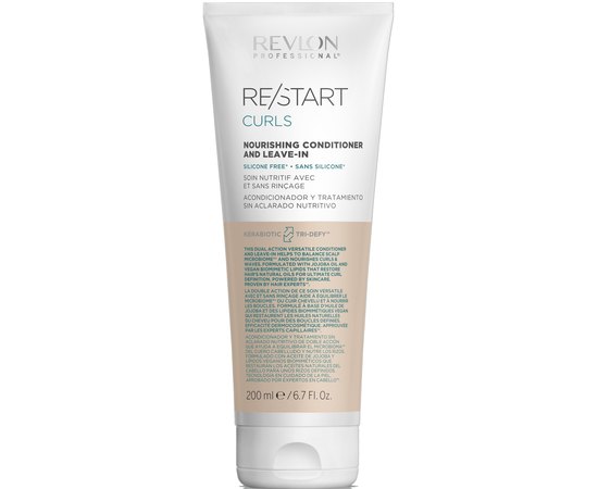 Кондиционер для вьющихся волос Revlon Professional Restart Curls Conditioner, изображение 2 Кондиционер для вьющихся волос Revlon Professional Restart Curls Conditioner, изображение 2