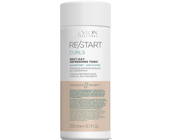 Тоник для вьющихся волос Revlon Professional Restart Curls Refreshing Tonic, 200 ml