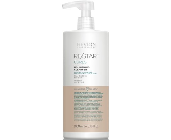 Шампунь для вьющихся волос Revlon Professional Restart Curls Shampoo, изображение 3 Шампунь для вьющихся волос Revlon Professional Restart Curls Shampoo, изображение 3