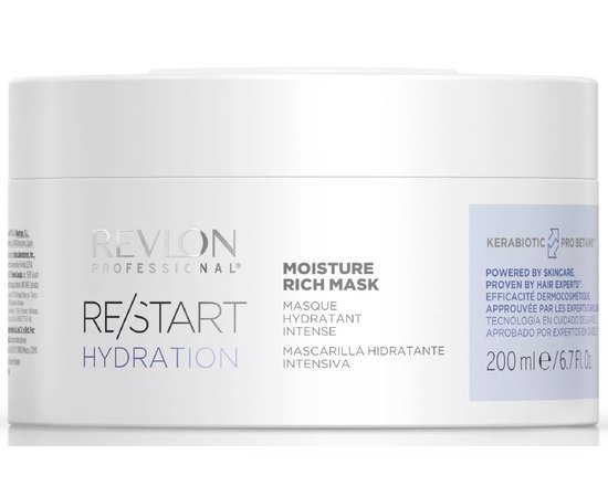 Маска для зволоження волосся Revlon Professional Restart Hydration Rich Mask, фото _ab__is.image_number.default Маска для зволоження волосся Revlon Professional Restart Hydration Rich Mask, фото _ab__is.image_number.default