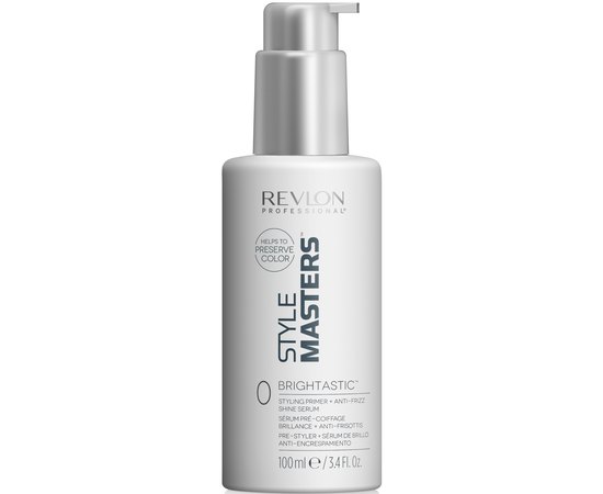 Моделирующий праймер-сыворотка для блеска Revlon Professional Style Masters Dorn Brightastic, 100 ml