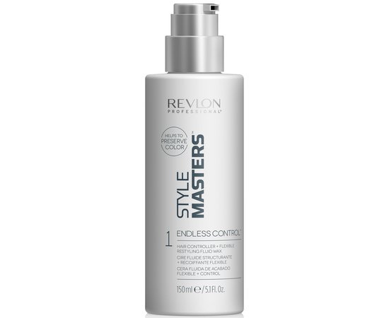Жидкий воск для контроля и рестайлинга волос Revlon Professional Style Masters Double or Nothing Endless Control Wax, 150 ml