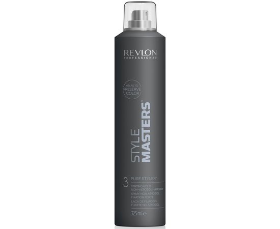 Лак для волос сильной фиксации Revlon Professional Style Masters Pure Styler Strong Hold Hairspray 3, 325 ml