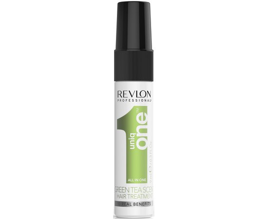 Спрей-догляд Зелений чай Revlon Professional Uniq One Hair Treatment Green Tea, фото 
