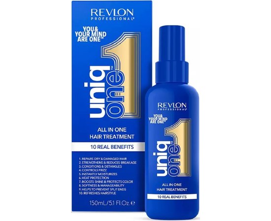 Спрей-уход Ментальное здоровье Revlon Professional Uniq One Mental Wellness, 150 ml, изображение 2