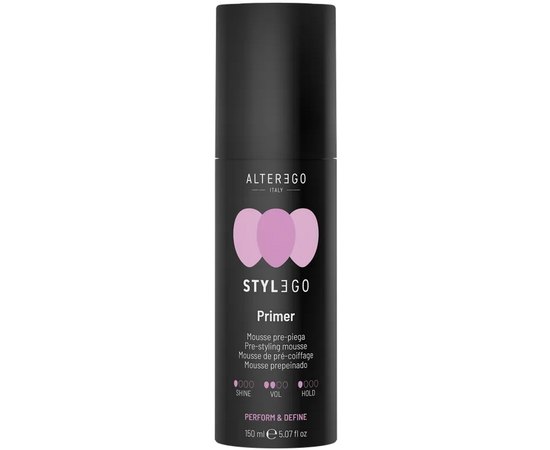 Праймер-мусс для подготовки к укладке и объему Alter Ego Stylego Define Pre-Styling Primer Mousse, 175 ml