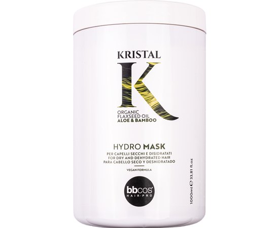 Маска зволожувальна для волосся BBcos Kristal Hydro Mask, фото _ab__is.image_number.default