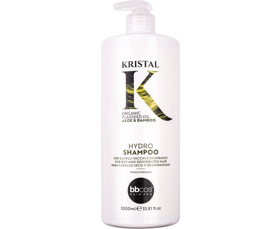 Шампунь зволожувальний для волосся BBcos Kristal Hydro Shampoo, фото _ab__is.image_number.default