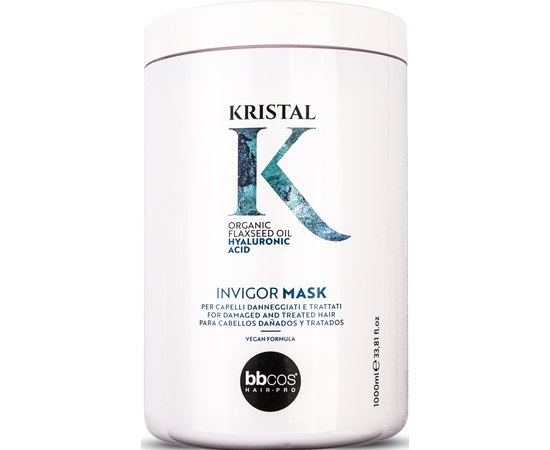 Маска для пошкодженого волосся BBcos Kristal Invigor Mask, фото _ab__is.image_number.default