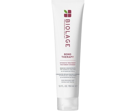 Разглаживающий несмываемый крем для волос Biolage Bond Therapy Smoothing Leave-In Cream, 150 ml