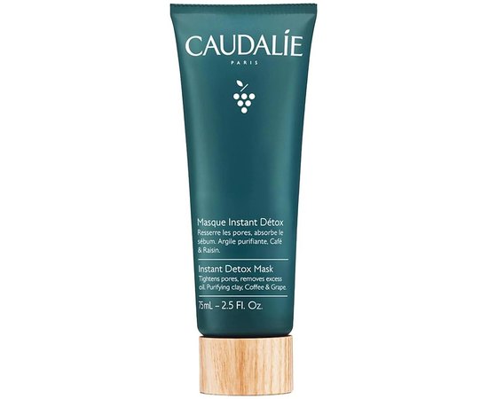 Миттєва маска Детокс Caudalie Instant Detox Mask, 75 ml, фото 