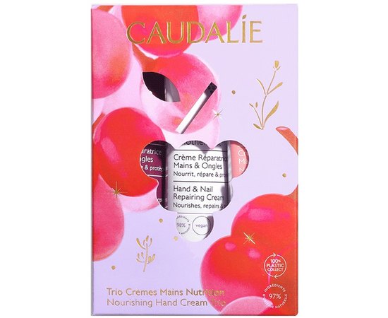 Набір Тріо кремів для рук Caudalie Nourishing Hand Cream Trio, фото 