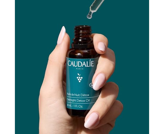 Нічна детокс олія Caudalie Overnight Detox Oil, 30 ml, фото _ab__is.image_number.default