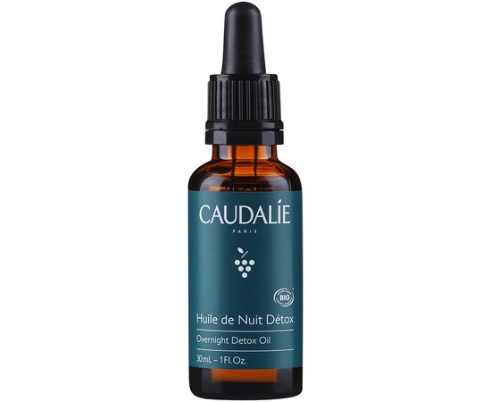 Ночное детокс масло Caudalie Overnight Detox Oil, 30 ml