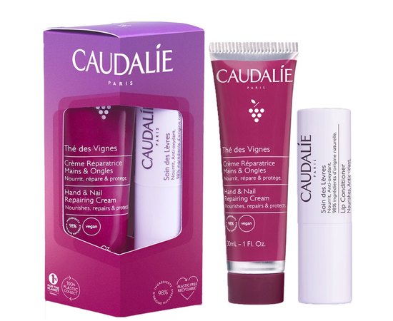 Дуэт изысканных средств для рук и губ Caudalie The des Vignes, изображение 2