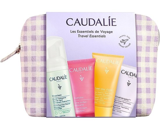 Дорожній набір для зволоження шкіри Caudalie Travel Essentials Set, фото 