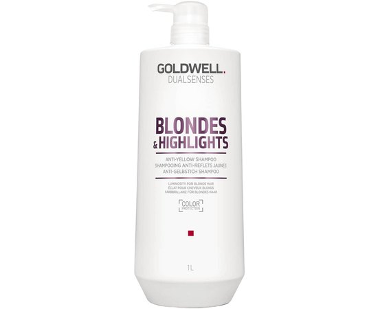 Шампунь проти жовтизни для освітленого волосся Goldwell Dualsenses Blondes&Highlights Shampoo, фото _ab__is.image_number.default