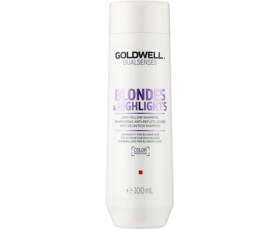 Шампунь проти жовтизни для освітленого волосся Goldwell Dualsenses Blondes&Highlights Shampoo, фото 