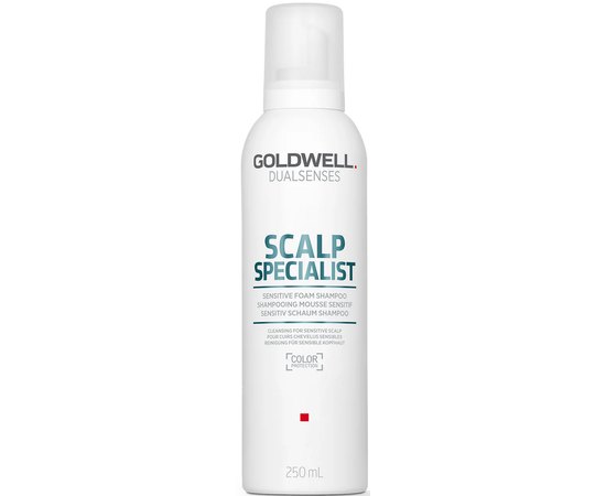 Шампунь в піні для чутливої шкіри голови Goldwell DualSenses Scalp Specialist Sensitive Foam Shampoo, 250 ml, фото 