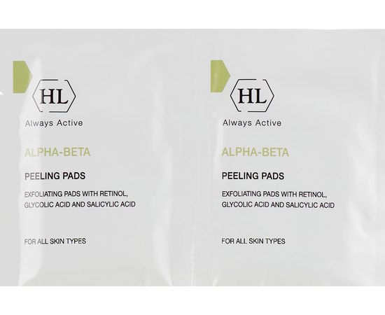 Пілінг-серветки Holy Land Alpha-Beta & Retinol Complex Peeling Pads, 24 pcs, фото 