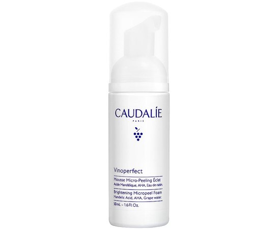 Осветляющая микропилинговая пена Caudalie Vinoperfect Brightening Micropeel Foam