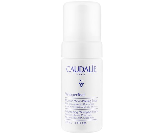 Осветляющая микропилинговая пена Caudalie Vinoperfect Brightening Micropeel Foam, изображение 2