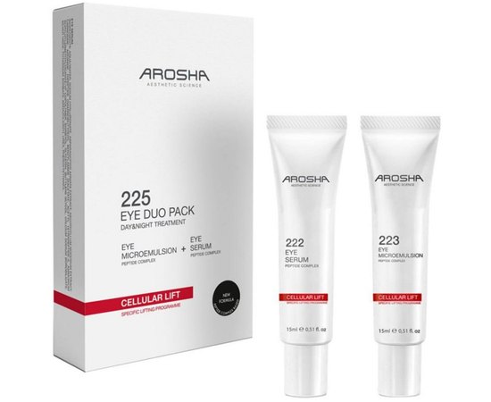 Антивікова процедура для зони навколо очей День і Ніч Arosha Cellular Lift Eye Duo Pack .225, фото 