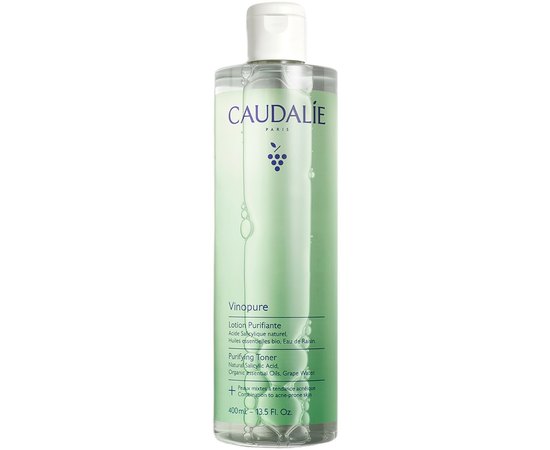 Очищающий тоник против недостатков Caudalie Vinopure Purifying Toner, изображение 2 Очищающий тоник против недостатков Caudalie Vinopure Purifying Toner, изображение 2