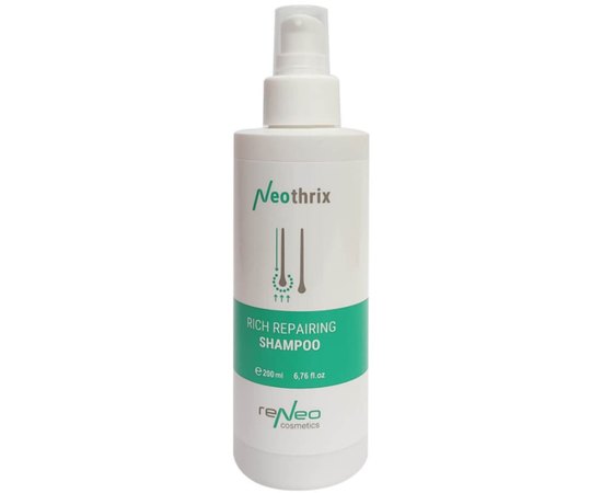Комплексный восстанавливающий шампунь Derma Series Neothrix Rich Repairing Shampoo, 200 ml