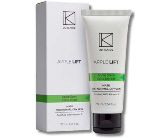 Омолаживающая маска для нормальной и сухой кожи Dr. Kadir Apple Lift Mask, 50 ml, изображение 2